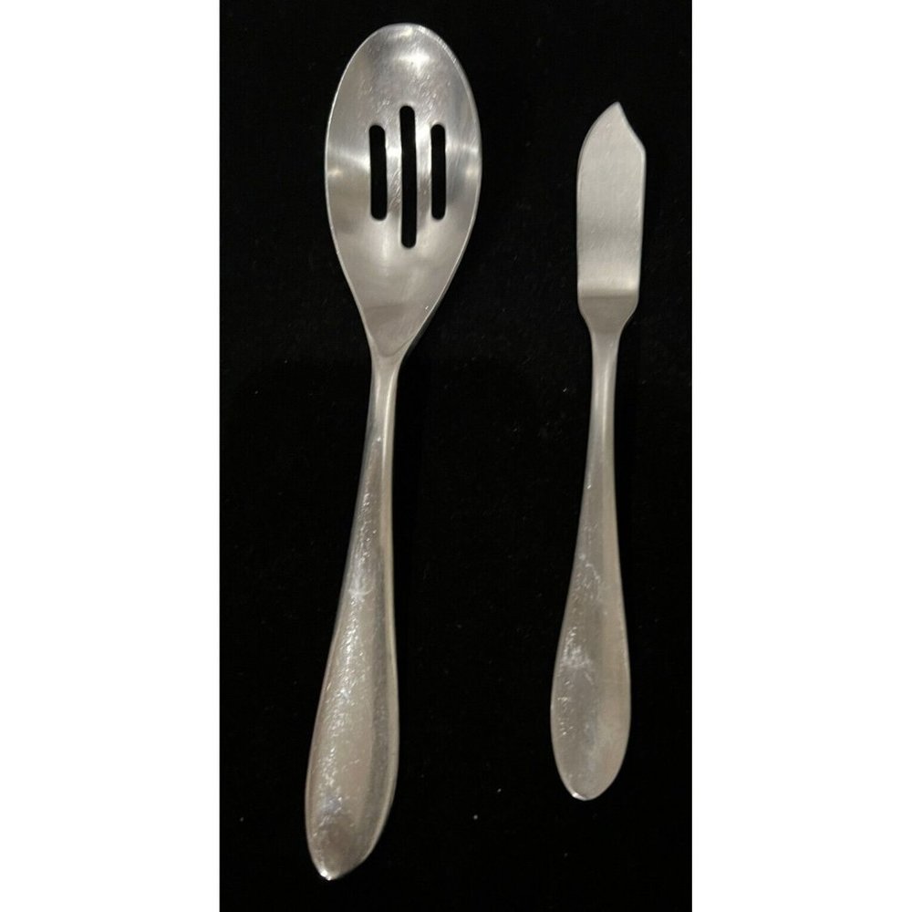 Food Network Slotted Spoon & Butter Knife